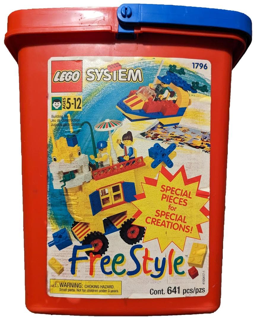 Freestyle Large Monster Bucket LEGO set (#1796-1, 1996)