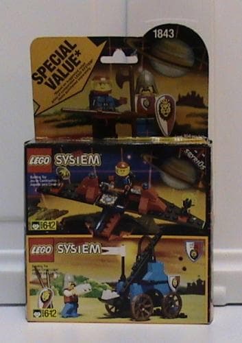 Space/Castle Value Pack LEGO set (#1843-1, 1996)