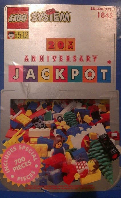 20th Anniversary Jackpot Bucket LEGO set (#1845-1, 1993)