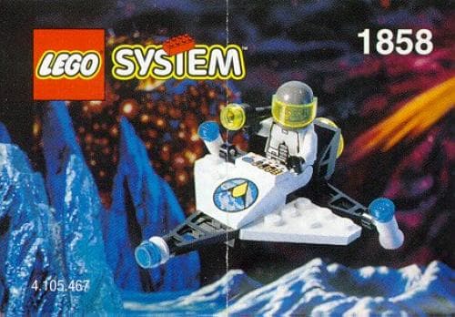 Droid Scout LEGO set (#1858-1, 1996)