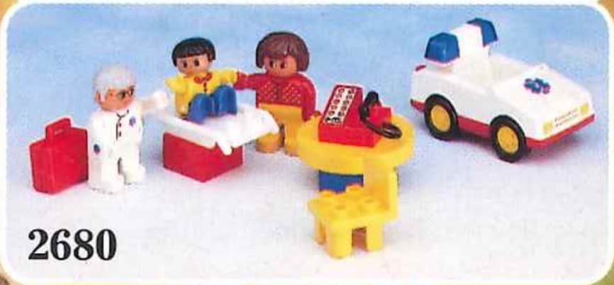 XL Bucket LEGO set (#1880-1, 1992)