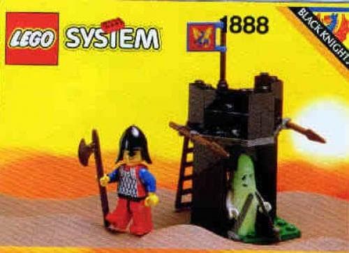 Black Knights Guardshack LEGO set (#1888-1, 1992)