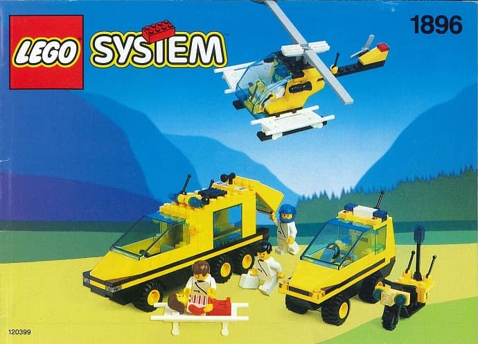 Trauma Team LEGO set (#1896-1, 1992)
