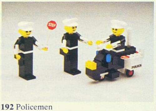Policemen LEGO set (#192-1)