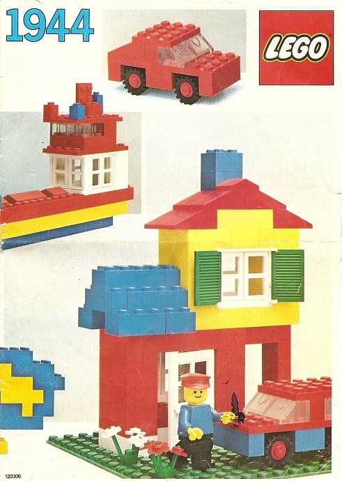 Basic Set with Storage Case LEGO set (#1944-1, 1983)