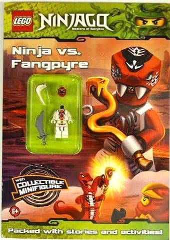 Ninjago: Ninja vs. Fangpyre LEGO Activity Books with LEGO Parts set (#19741980-1, 2012)