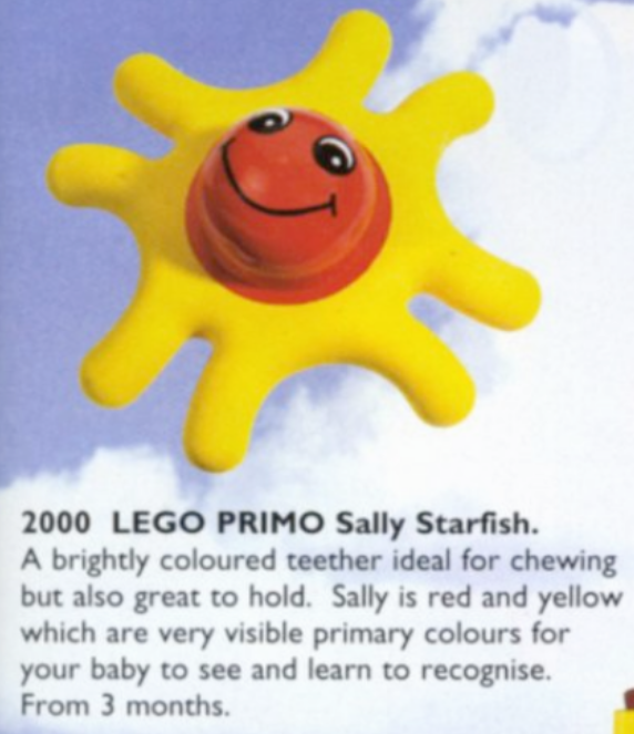 Sally Starfish LEGO set (#2000-1)