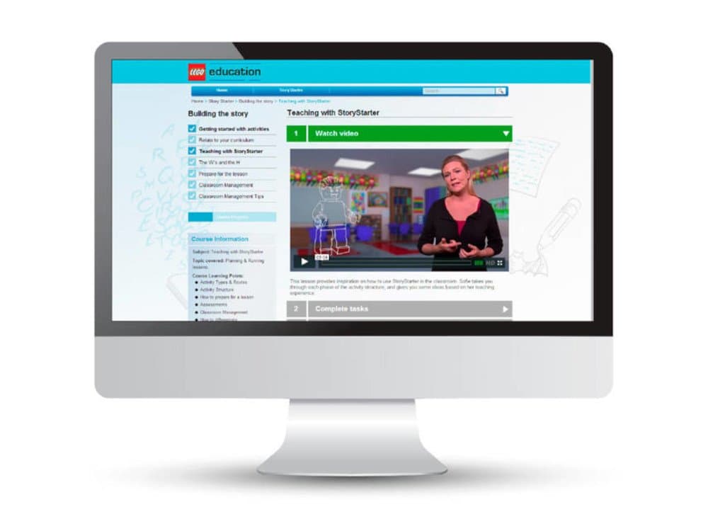 E-Learning: Getting Started with StoryStarter LEGO set (#2000524-1)