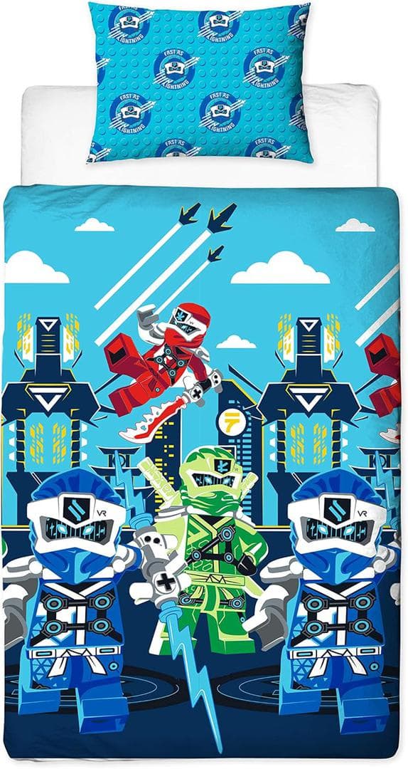 Ninjago Lightning Duvet Set