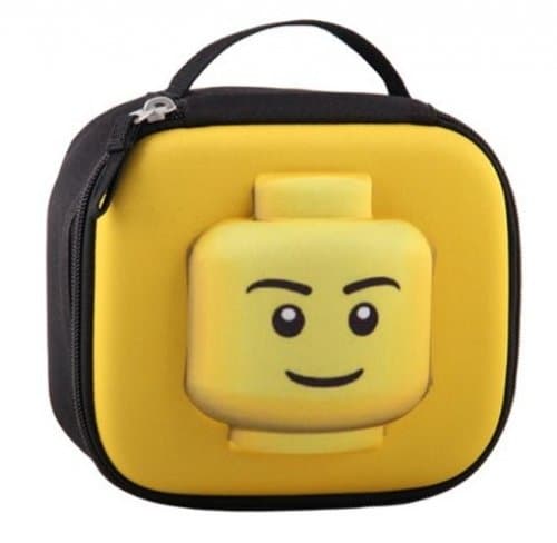 3D Minifigure Head Lunch Box