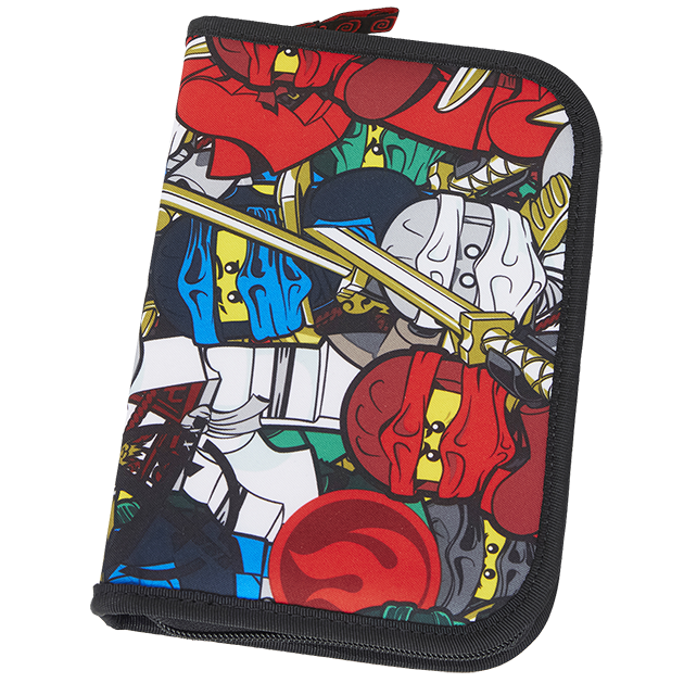 Ninjago Comic Pencil Case with Pencils