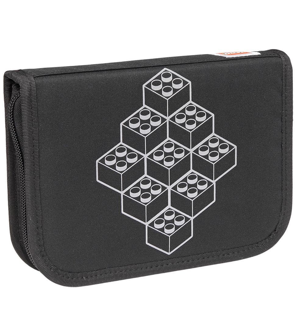 Bricks Pencil Case with Pencils