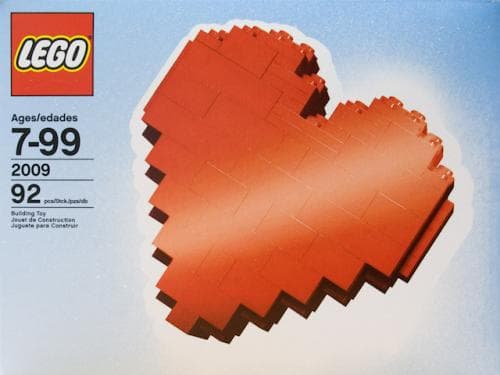 Heart 2009 LEGO set (#2009-2, 2009)