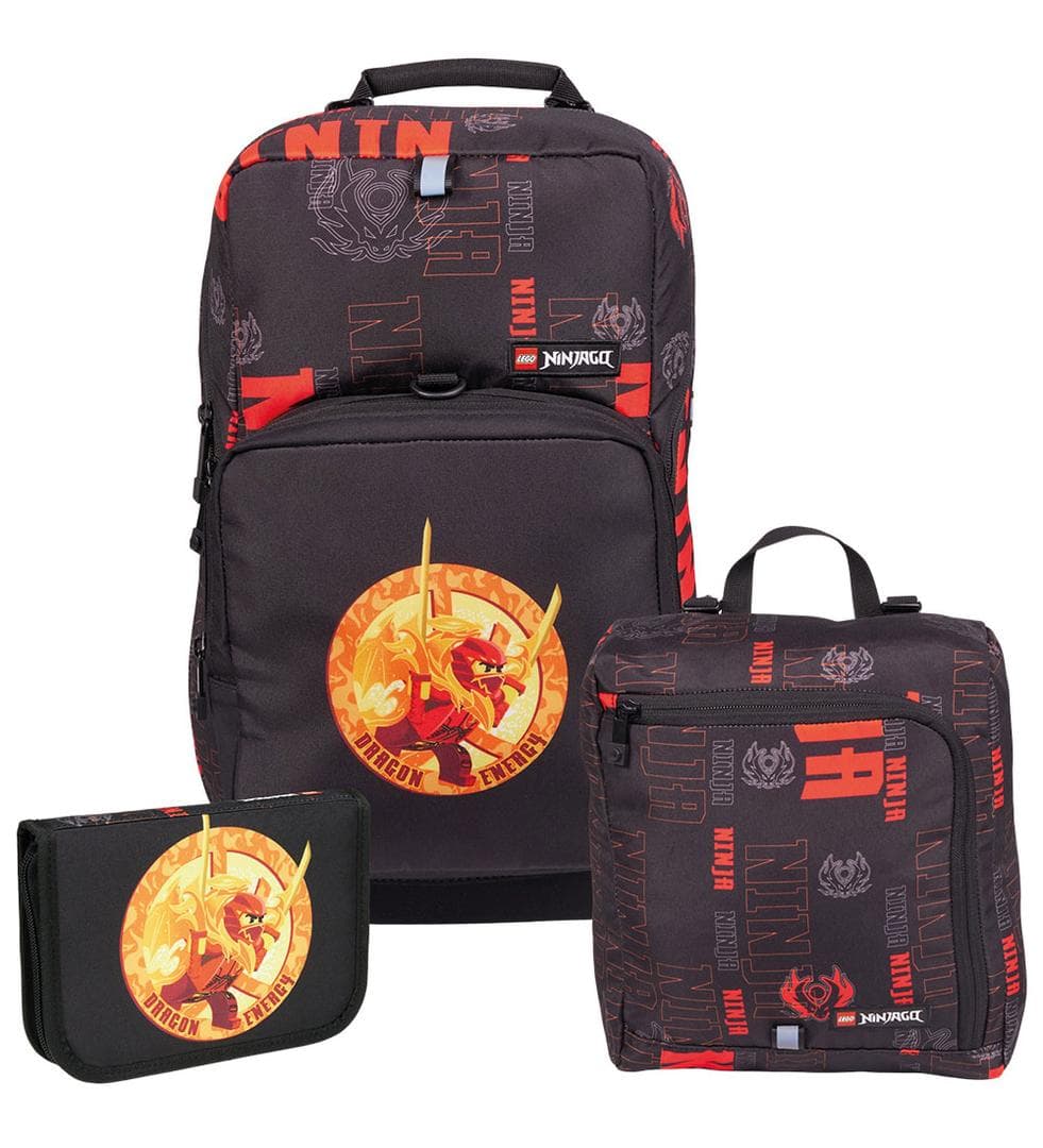 Ninjago Dragon Energy School Bag Set