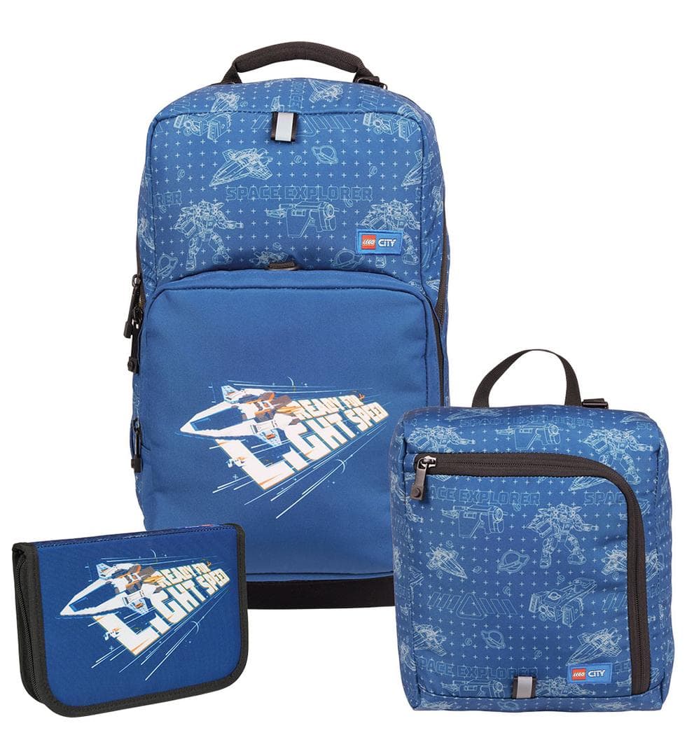 City Space Explorer School Bag Set