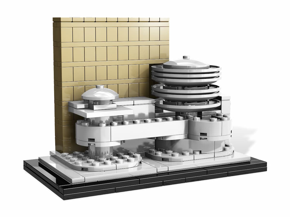 Solomon R. Guggenheim Museum LEGO set (#21004-1, 2009)