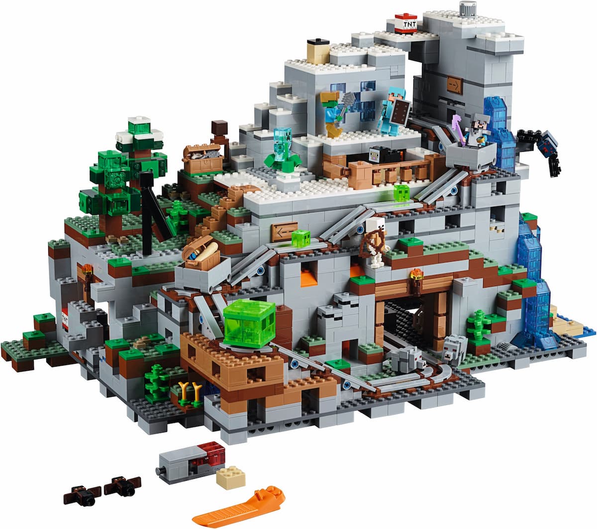 The Mountain Cave LEGO set (#21137-1, 2017)