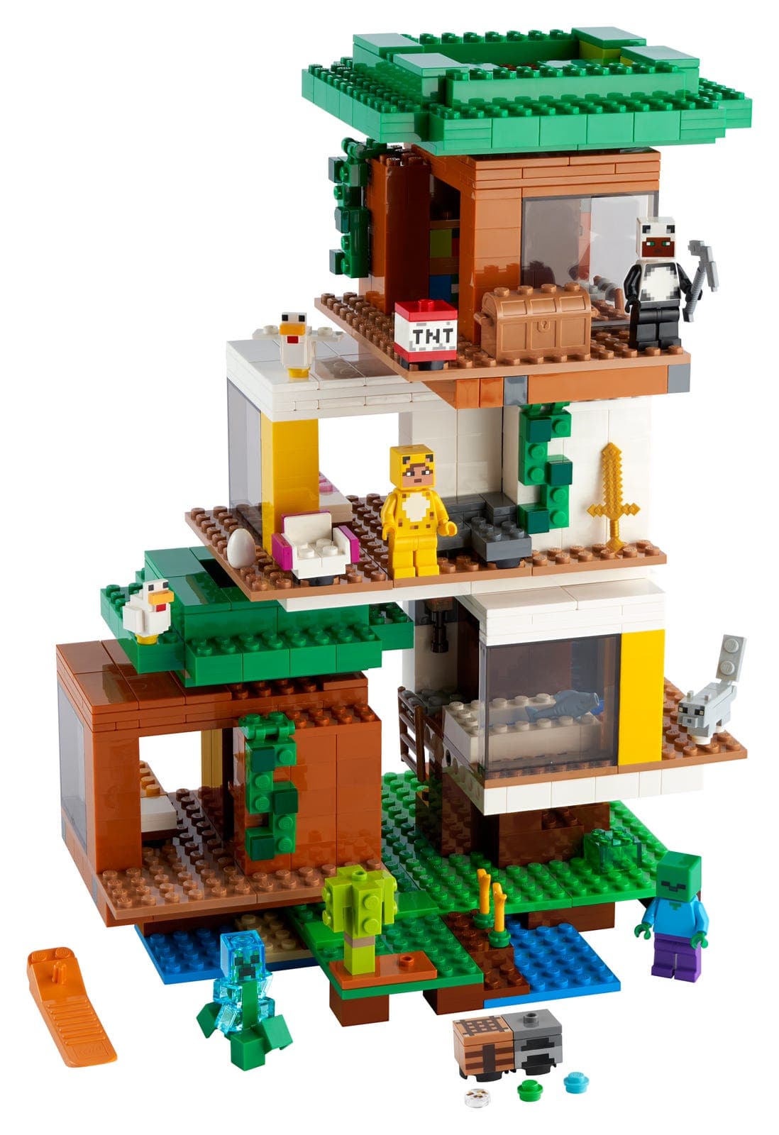 The Modern Treehouse LEGO set (#21174-1, 2021)