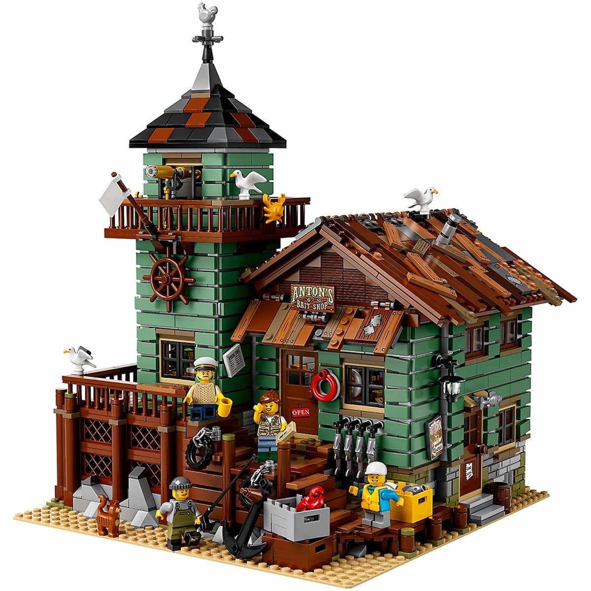 Old Fishing Store LEGO set (#21310-1, 2017)