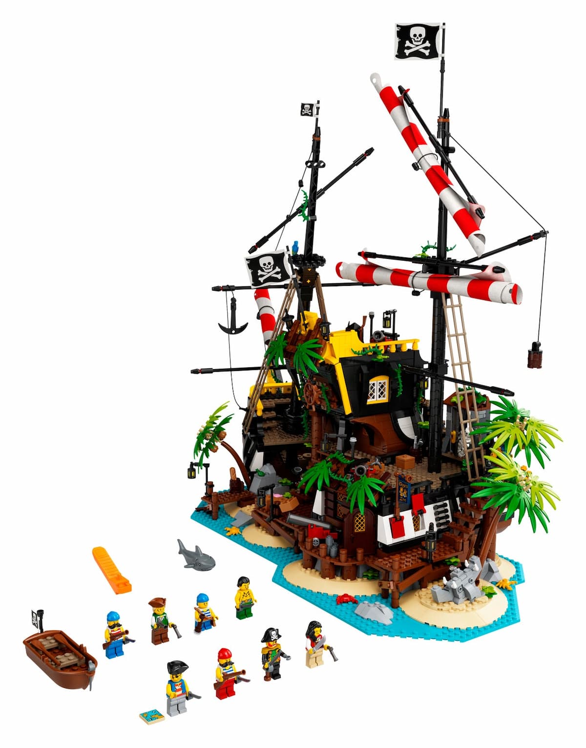 Pirates of Barracuda Bay LEGO set (#21322-1, 2020)