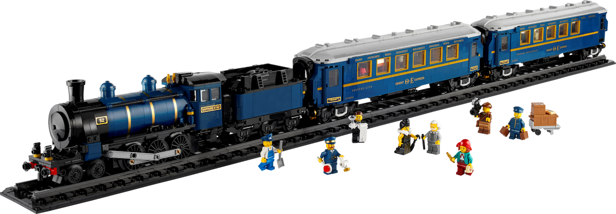 The Orient Express Train LEGO set (#21344-1)