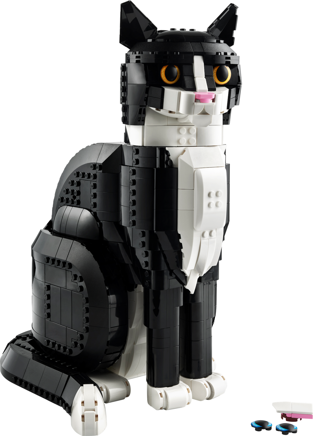 Tuxedo Cat LEGO set (#21349-1)