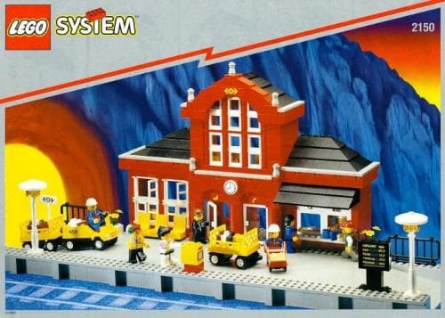 Train Station LEGO set (#2150-1)