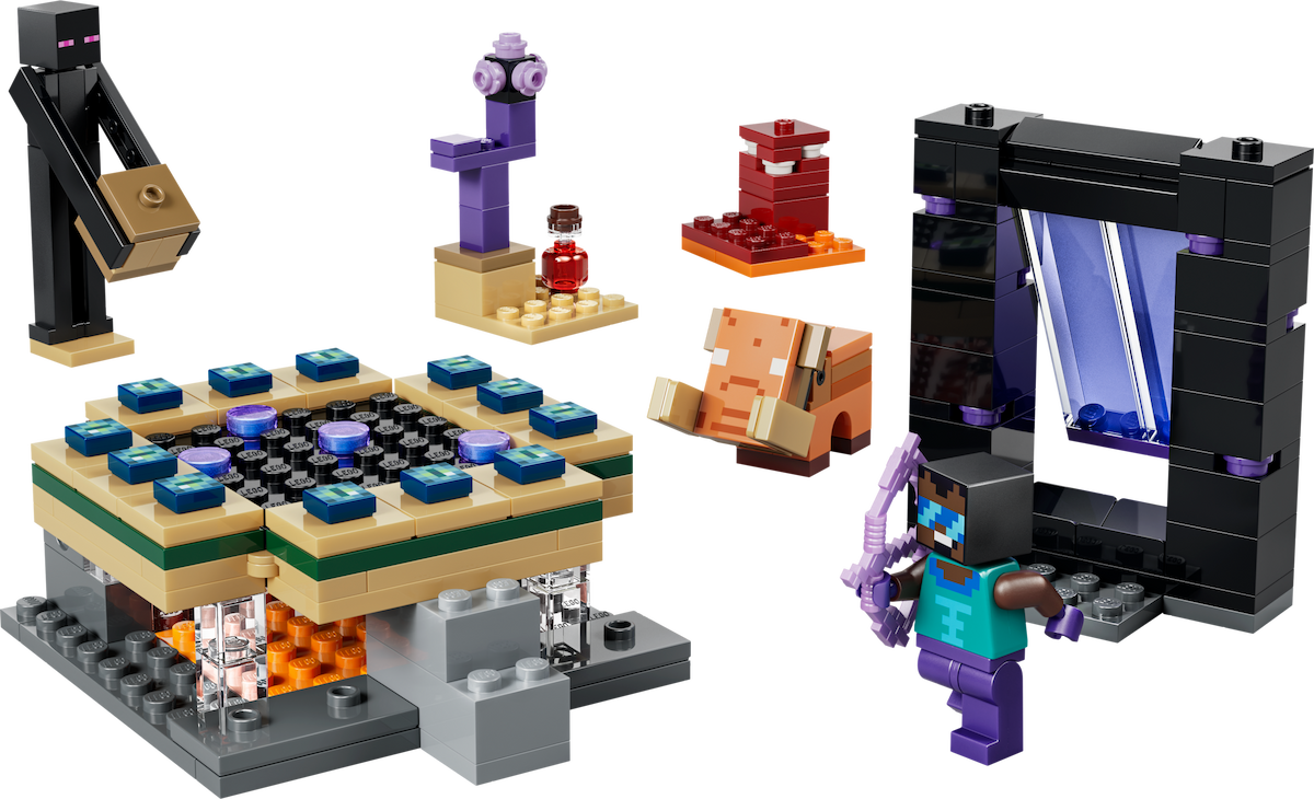 Nether & End Portal Journey LEGO set (#21584-1, 2026)