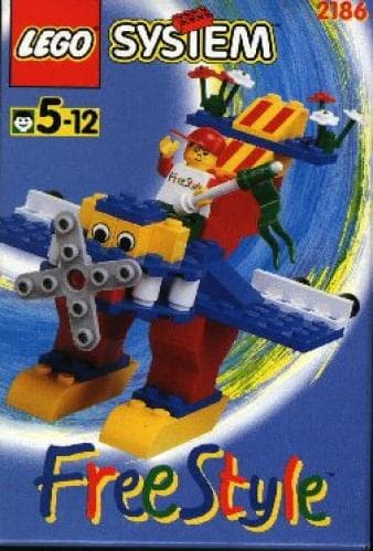 Seaplane LEGO set (#2186-1, 1997)