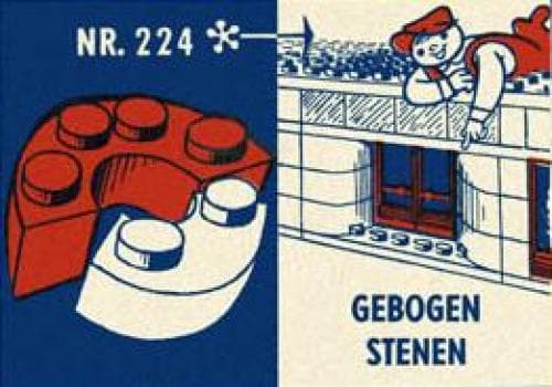 2 x 2 & 2 x 4 Curved Bricks