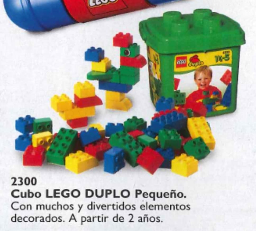 Small Bucket LEGO set (#2300-1)