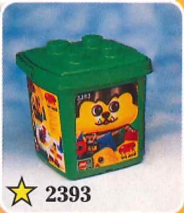Medium Bucket LEGO set (#2393-1, 1994)