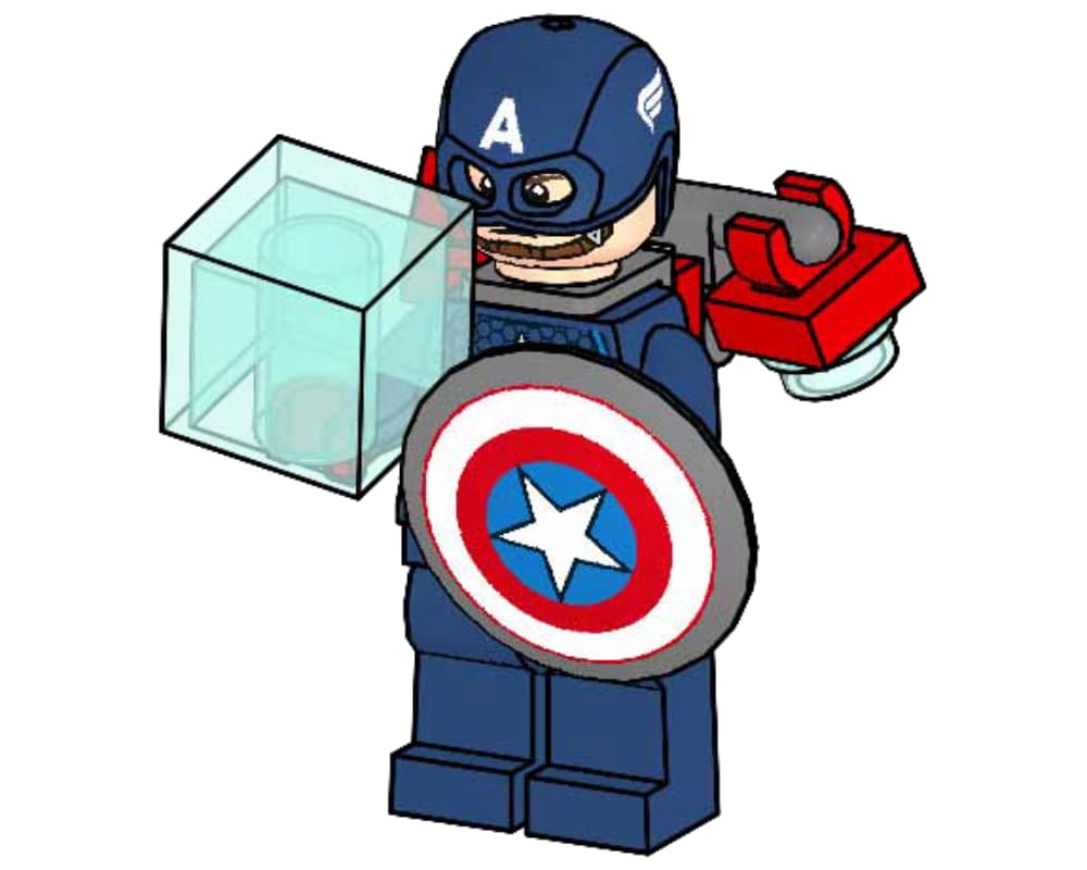 Captain America LEGO set (#242212-1)