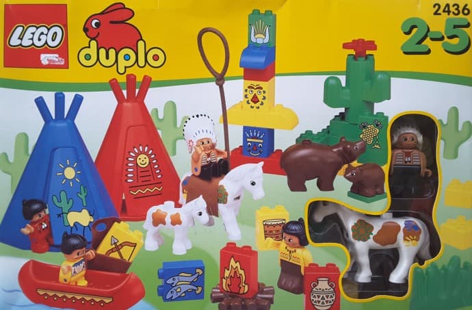 Big Chief's Big Camp LEGO set (#2436-1)