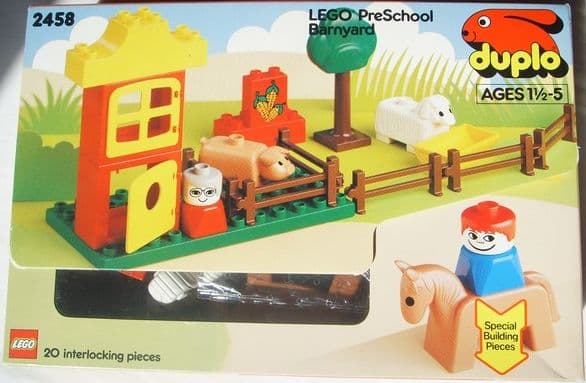 Barnyard LEGO set (#2458-1, 1990)