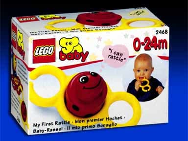My First Rattle LEGO set (#2468-1)