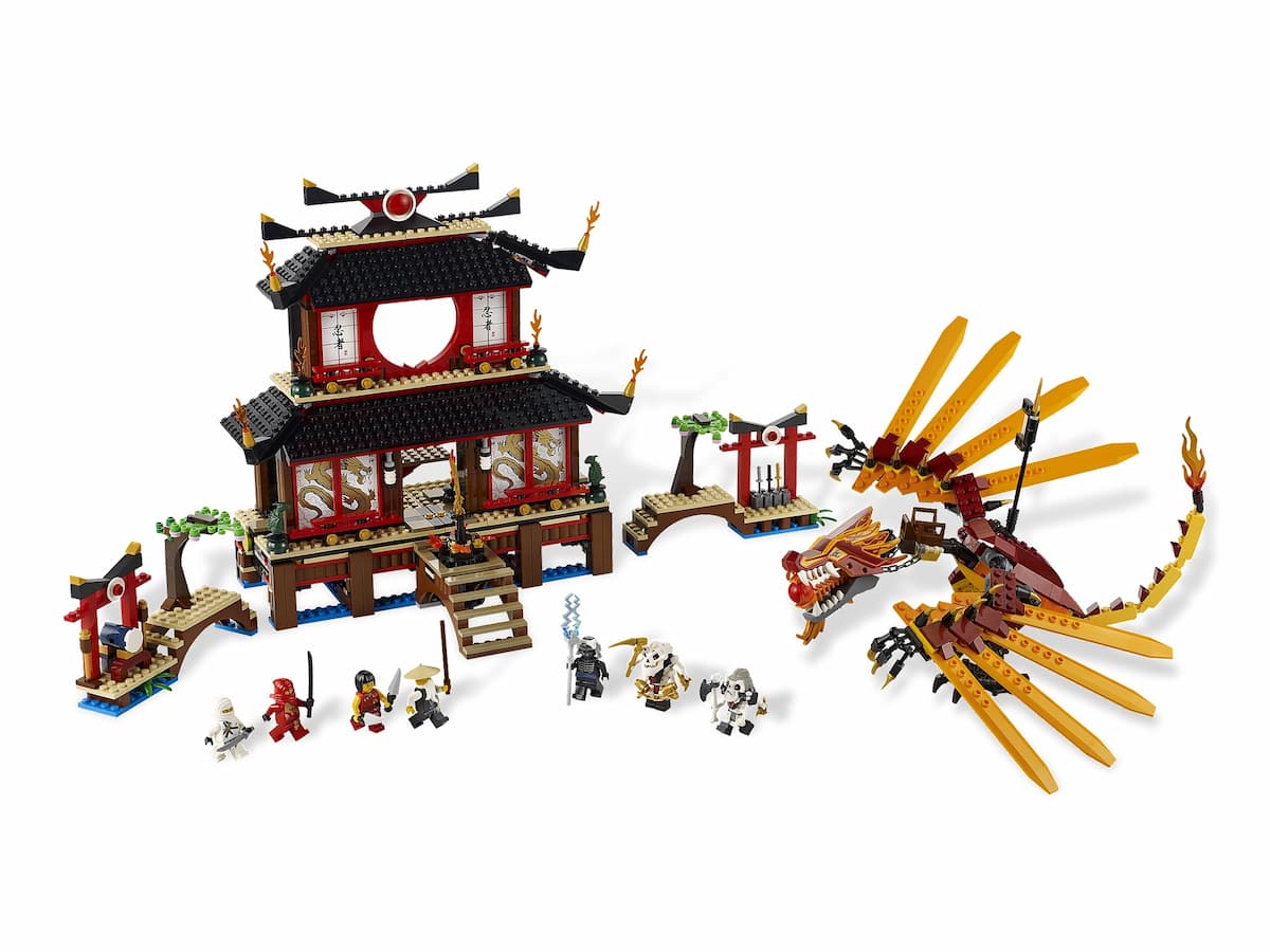 Fire Temple LEGO set (#2507-1, 2011)
