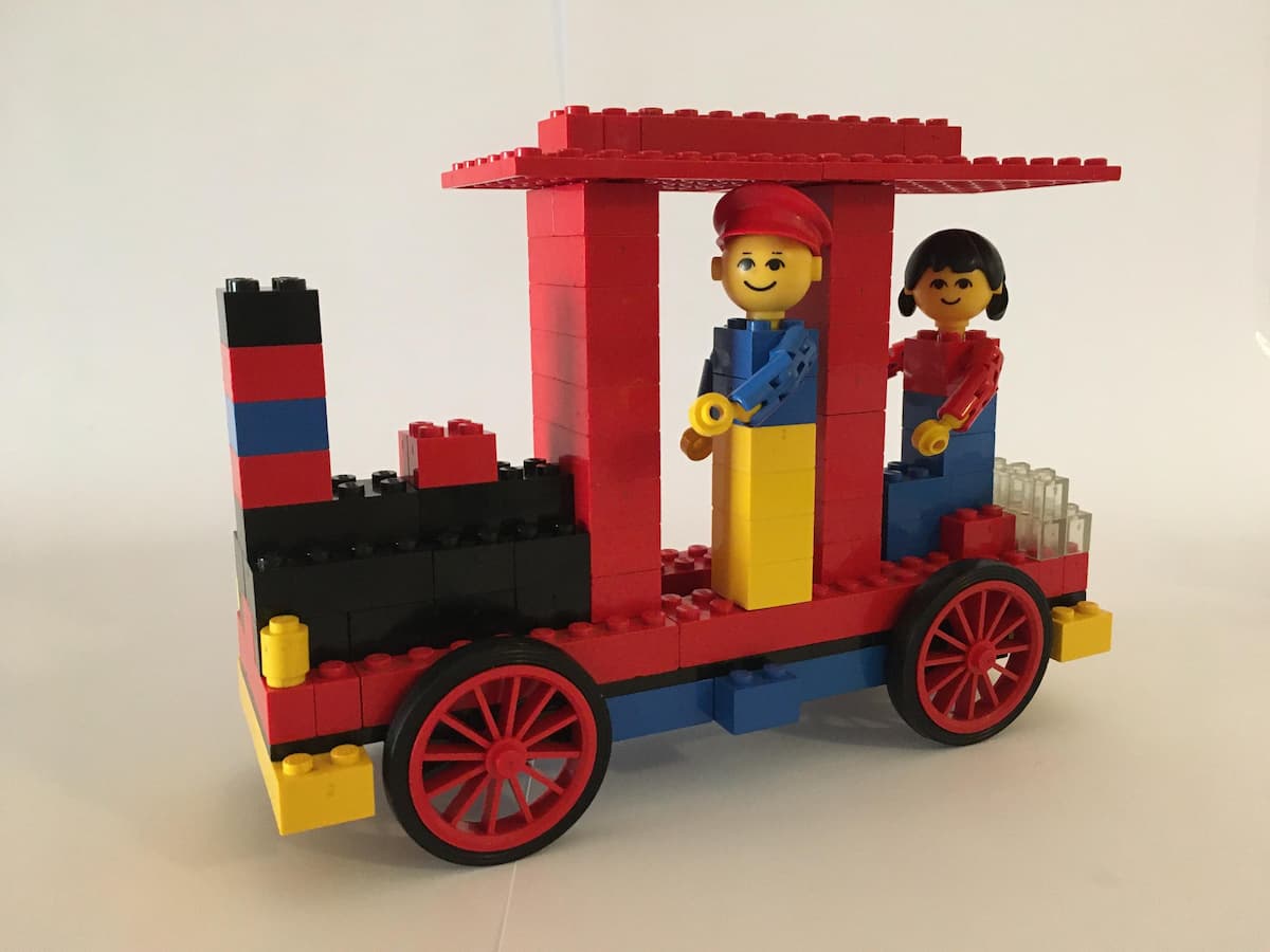 Locomotive with Driver & Passenger