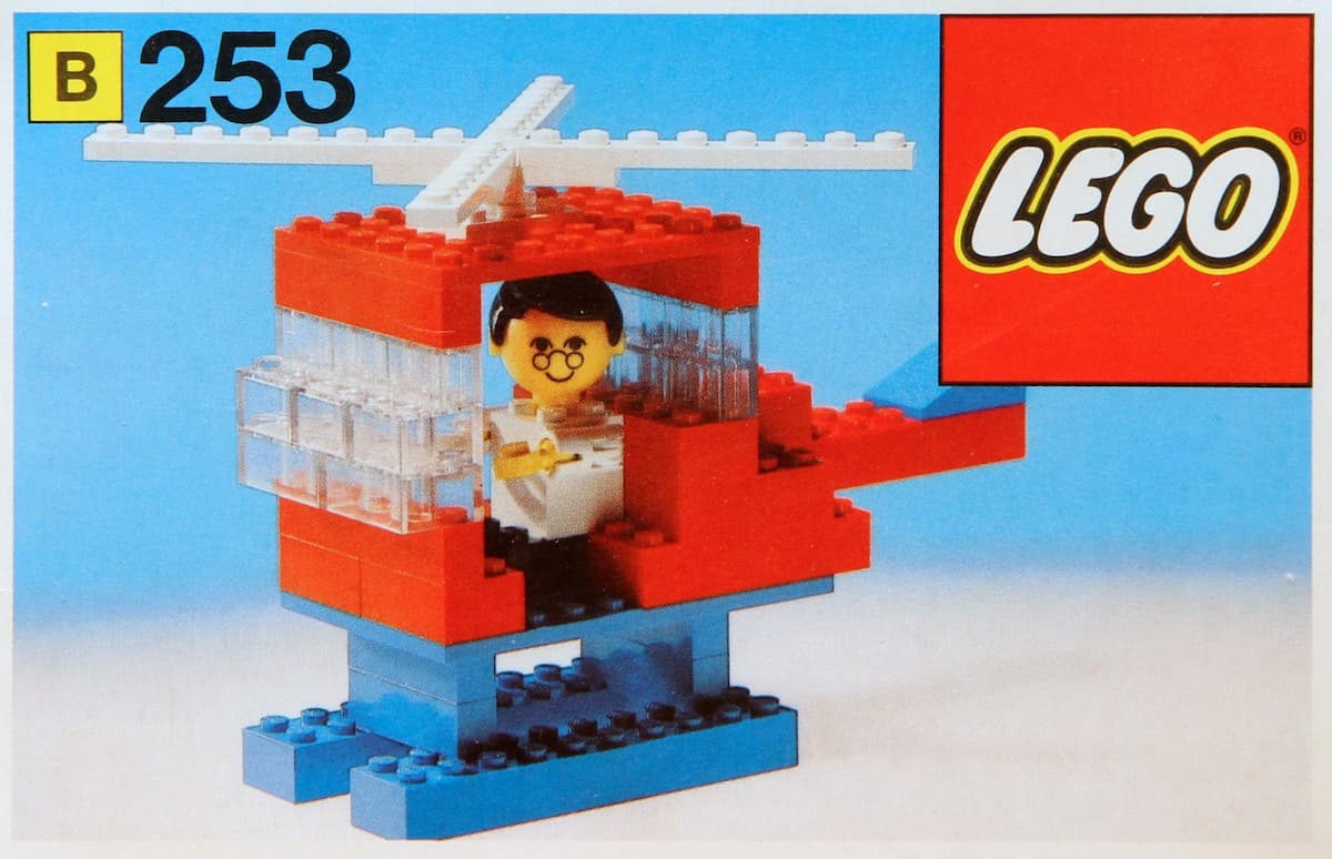 Helicopter and Pilot LEGO set (#253-2)