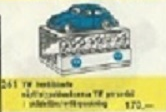 1:87 VW Beetle with Showroom LEGO set (#261-2)