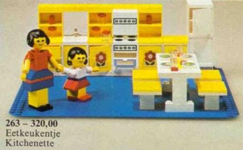 Kitchen Set LEGO set (#263-1, 1974)