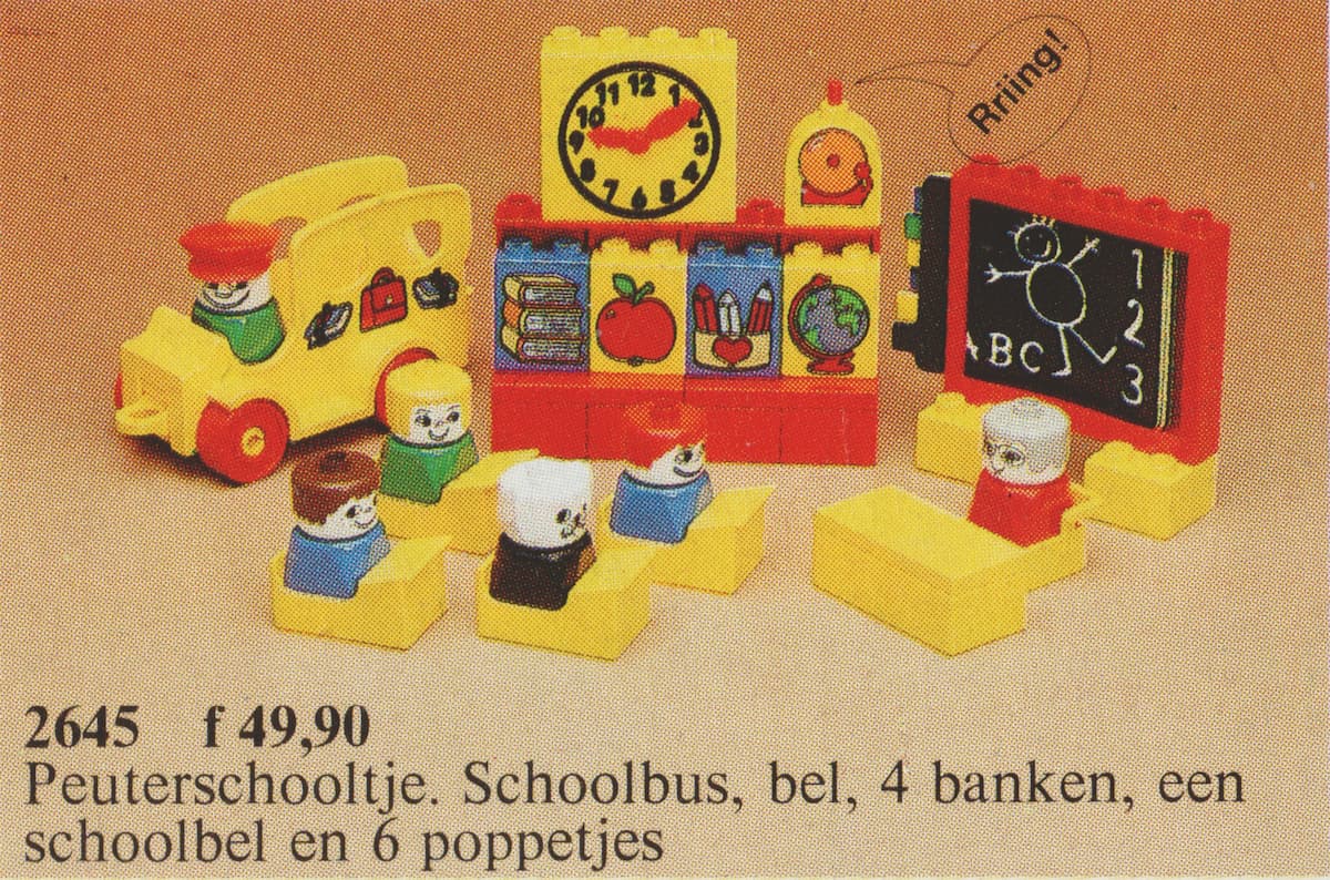 Nursery School LEGO set (#2645-1)