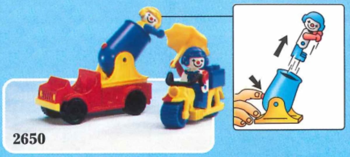 Cannon Ball Clowns LEGO set (#2650-2, 1989)
