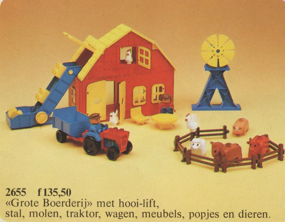 Play Farm LEGO set (#2655-1, 1985)
