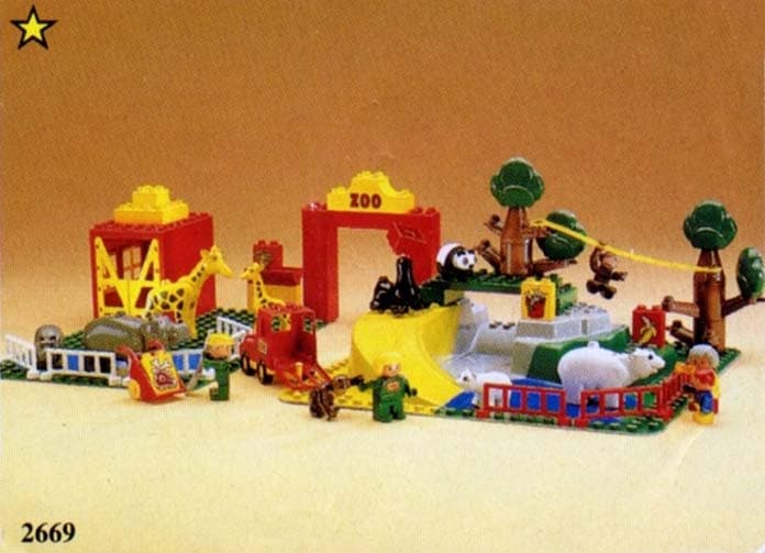 Maxi Zoo LEGO set (#2669-1, 1990)