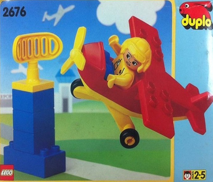 Bertie the Little Red Plane LEGO set (#2676-1, 1993)