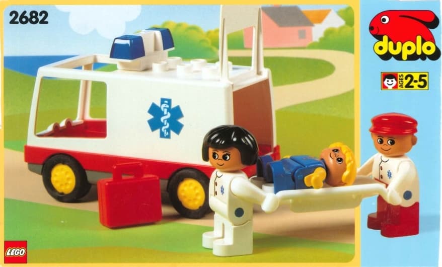 Ambulance LEGO set (#2682-1, 1994)