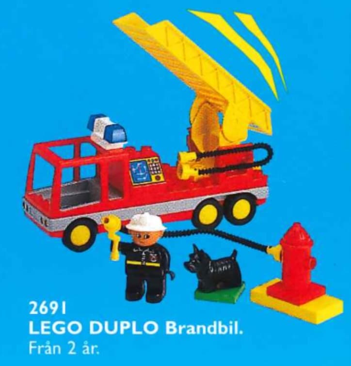 My First Fire Engine LEGO set (#2691-1)