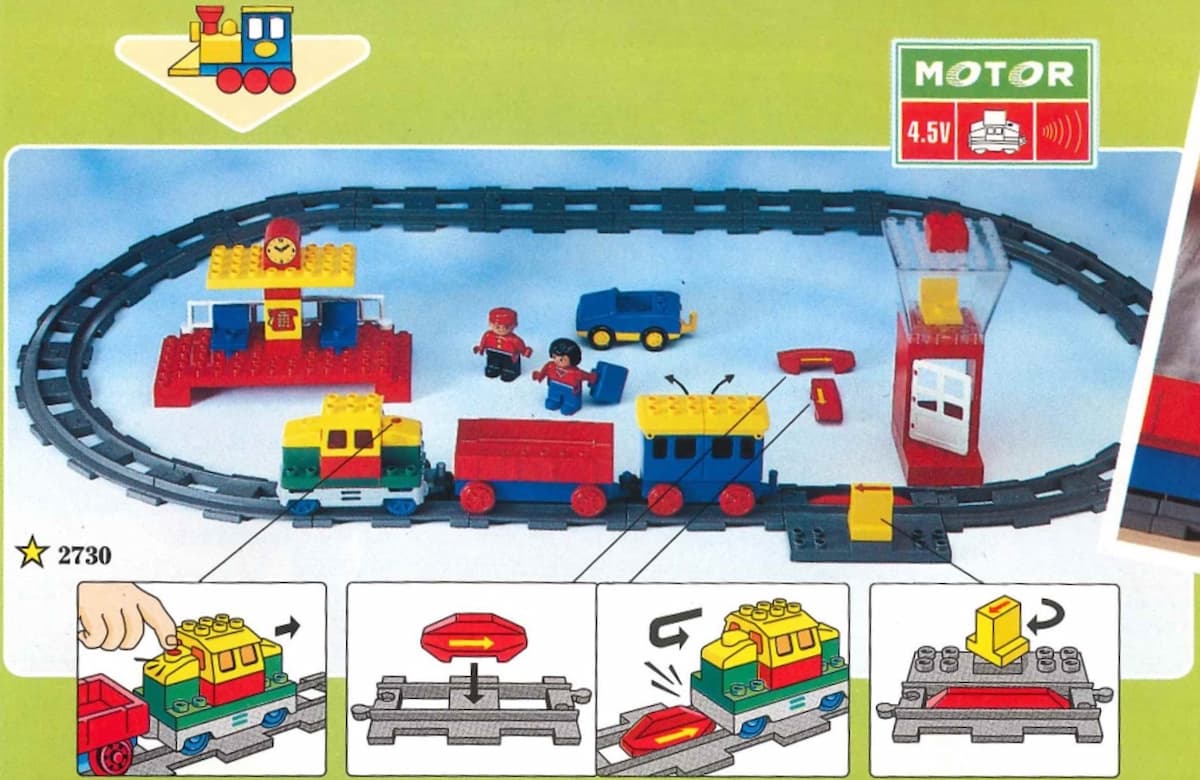 Electric Play Train Set