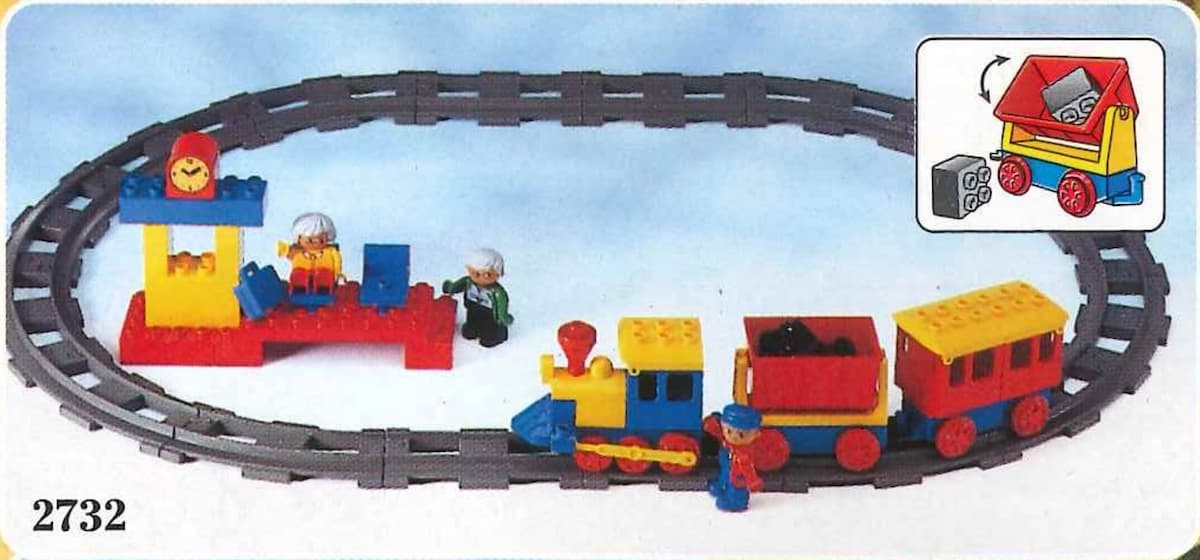 Push-Along Play Train Set LEGO set (#2732-1)